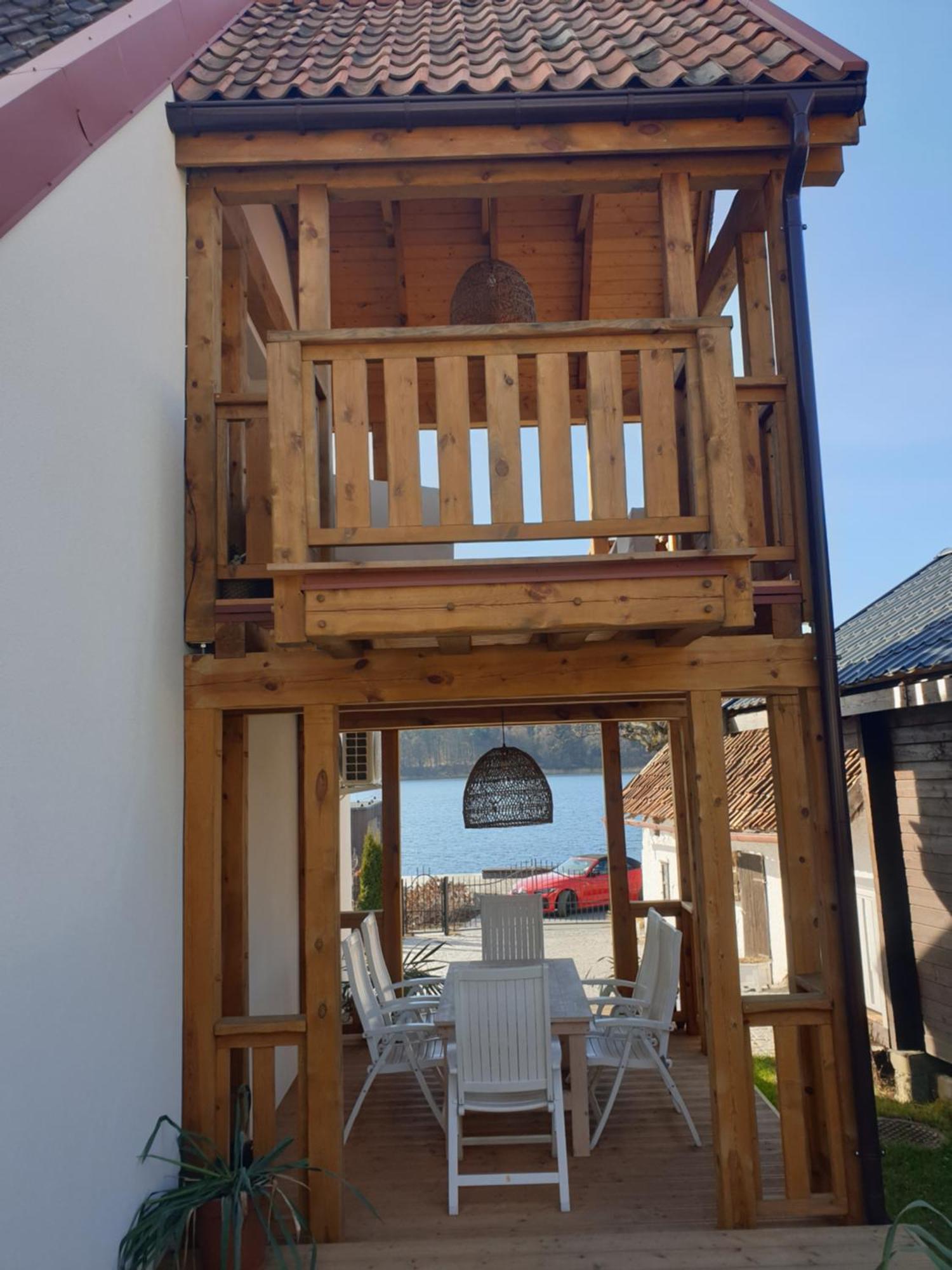 Dom Nad Jeziorem Mikolajki Exterior foto